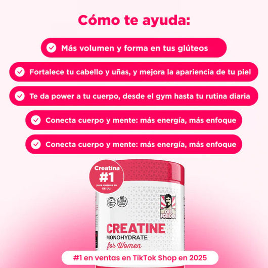 Creatina para mujeres