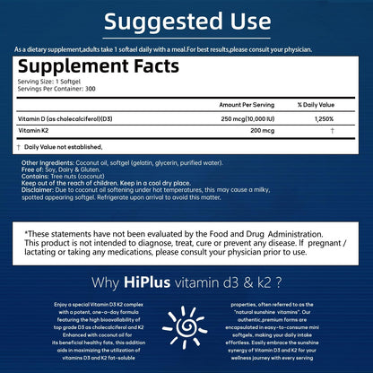 Vitamina D3 & K2