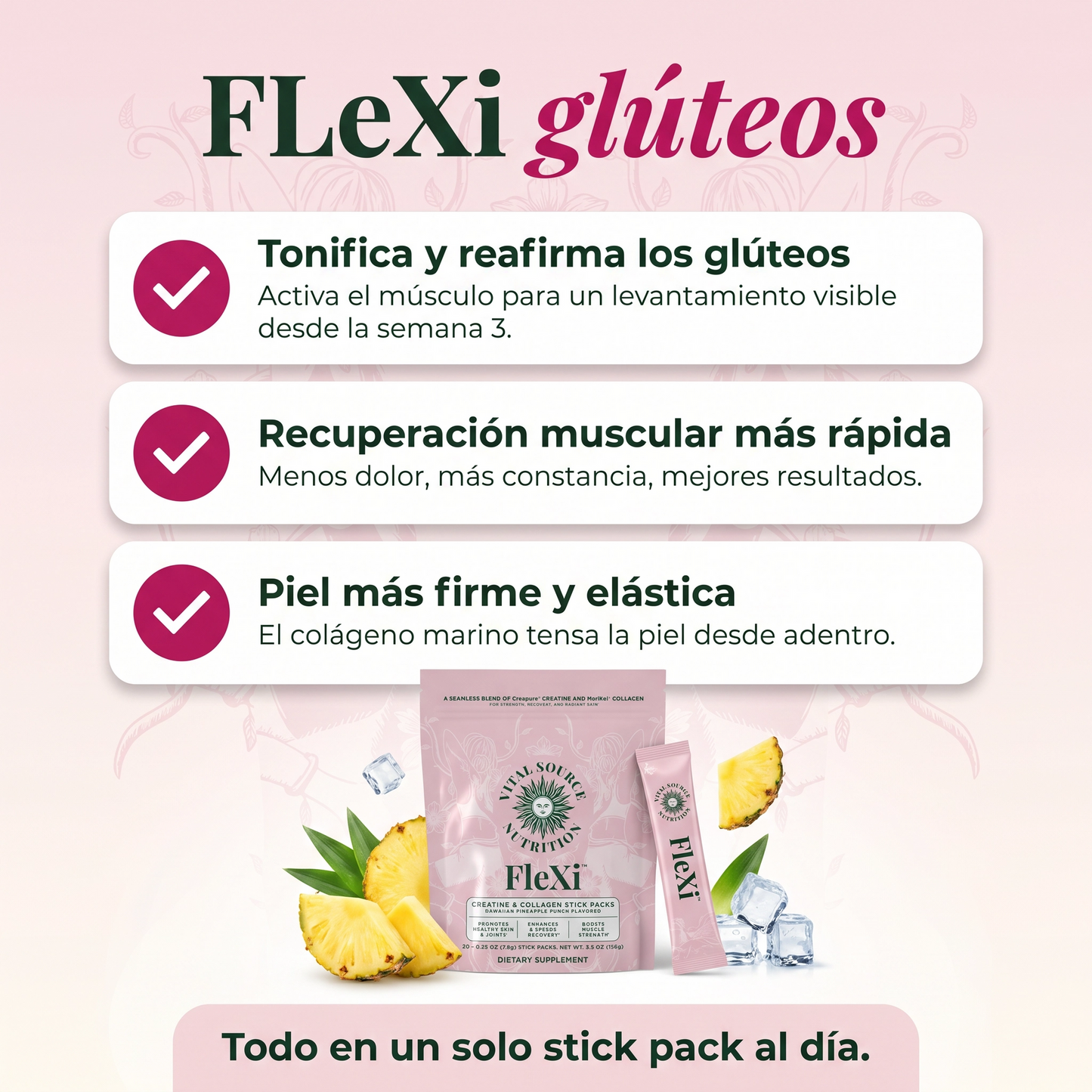 Creatina Monohidratada + Colágeno
