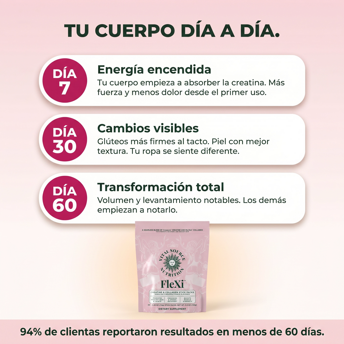 Creatina Monohidratada + Colágeno