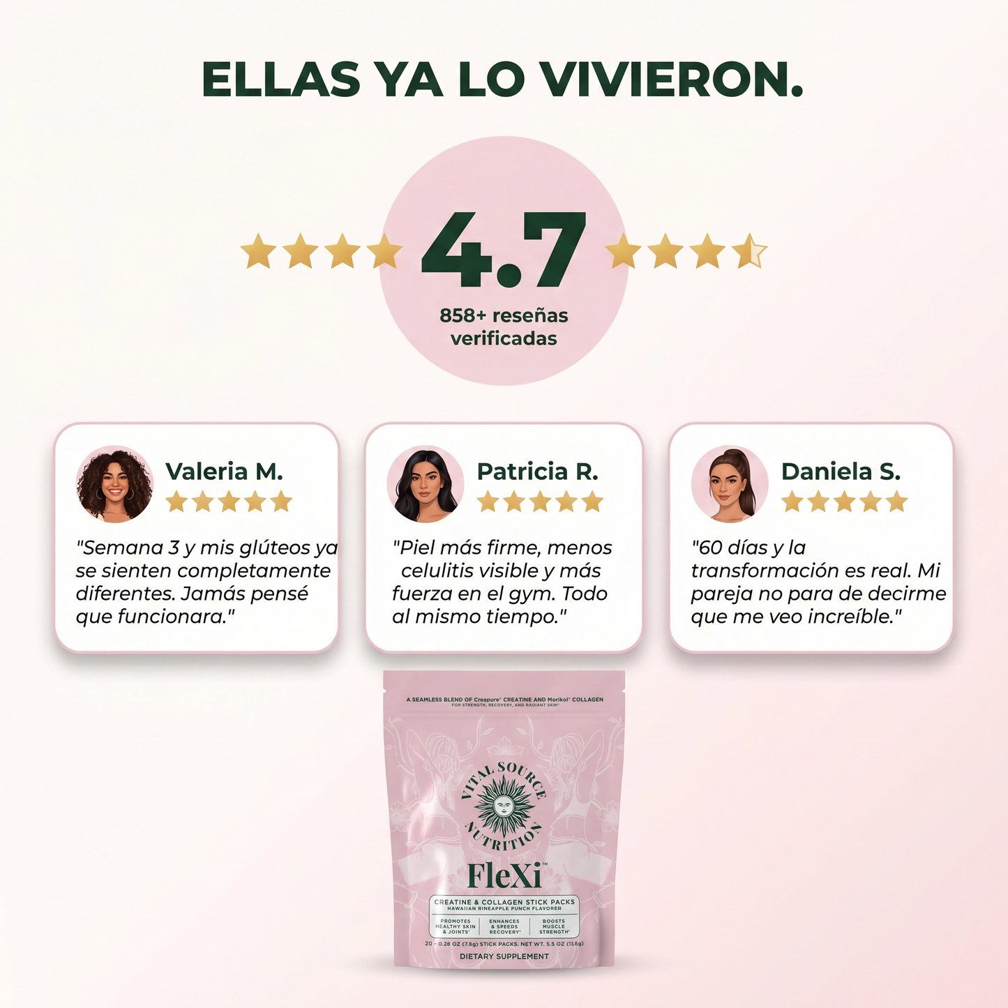 Creatina Monohidratada + Colágeno